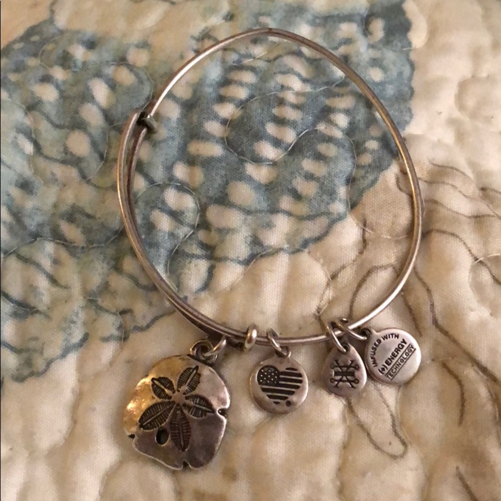 Alex and Ani Sand Dollar Bracelet